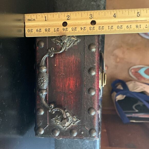 Rockland brown‎ banded time pieces decorative hinged clock box - Picture 4 of 8